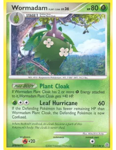 Wormadam Plant Cloak - Reverse Holo