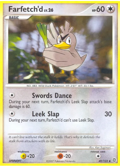 Farfetch'd - Reverse Holo