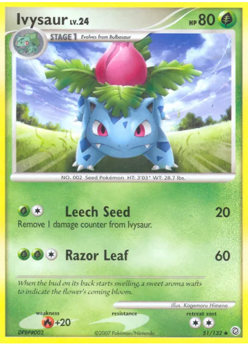 Ivysaur - Reverse Holo