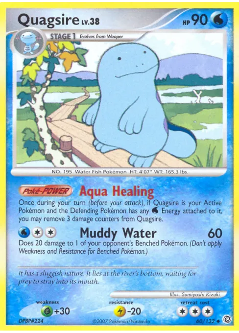 Quagsire - Reverse Holo