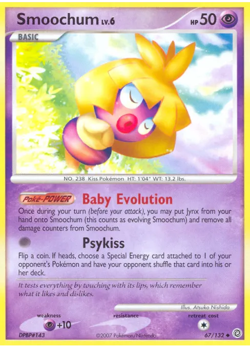 Smoochum - Reverse Holo