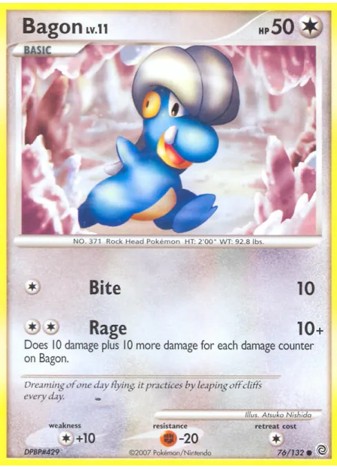 Bagon - Reverse Holo