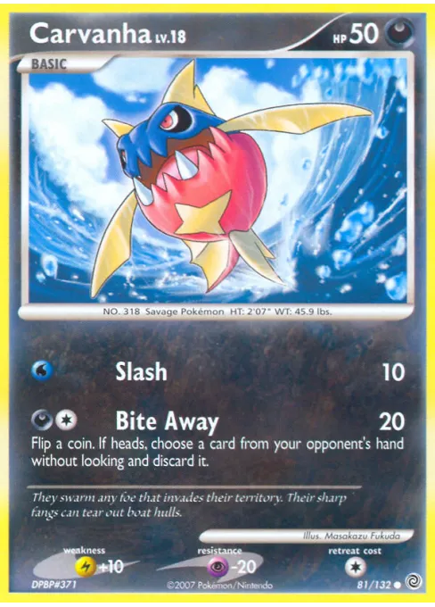 Carvanha - Reverse Holo