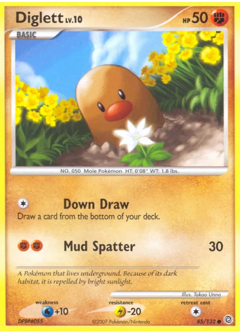 Diglett - Reverse Holo