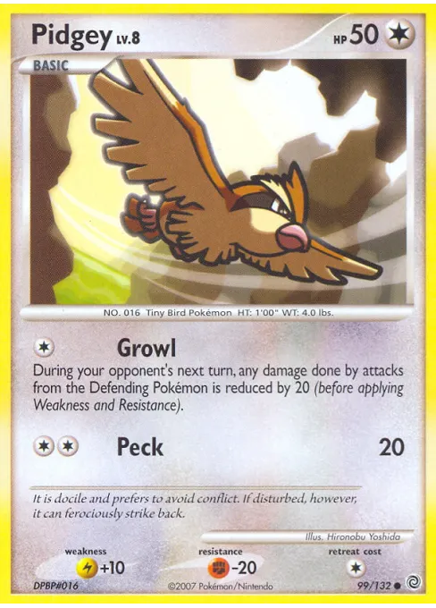 Pidgey - Reverse Holo