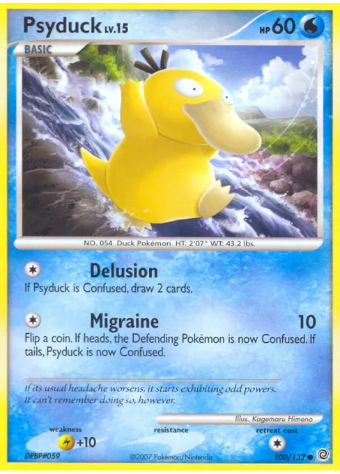 Psyduck - Reverse Holo