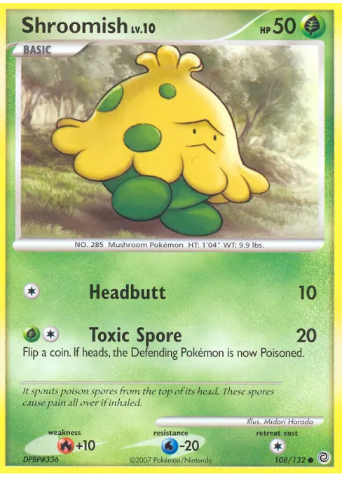 Shroomish - Reverse Holo