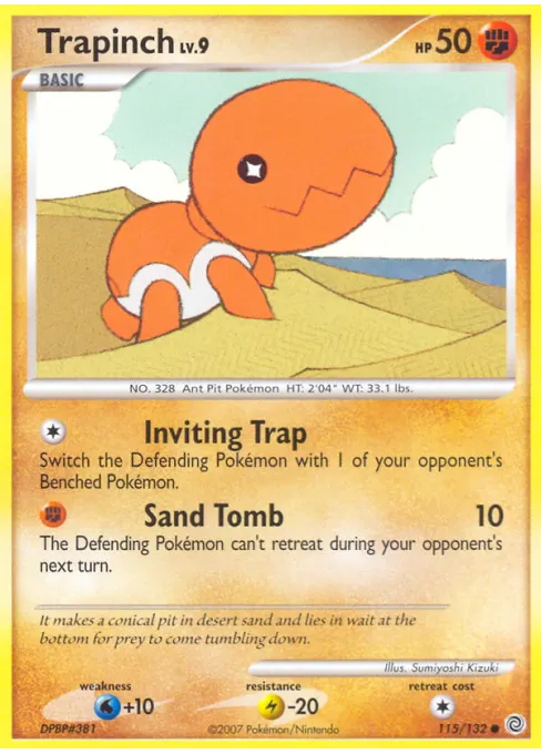 Trapinch - Reverse Holo