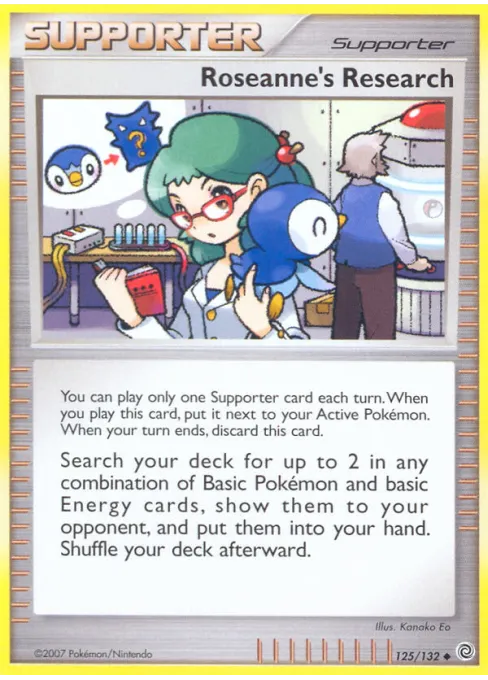 Roseanne's Research - Reverse Holo