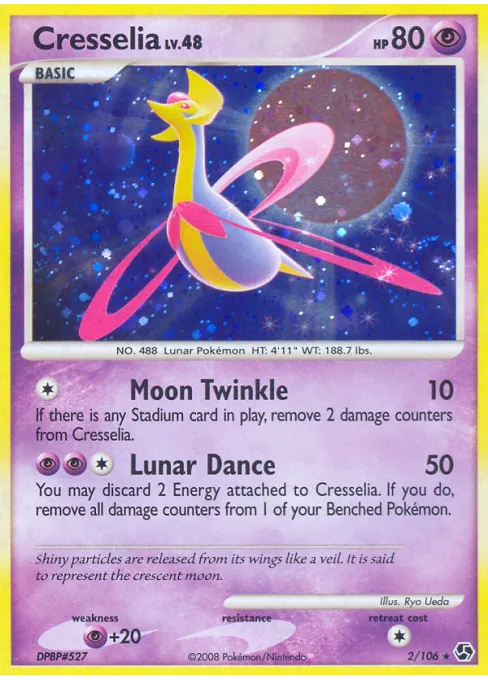 Cresselia - Reverse Holo