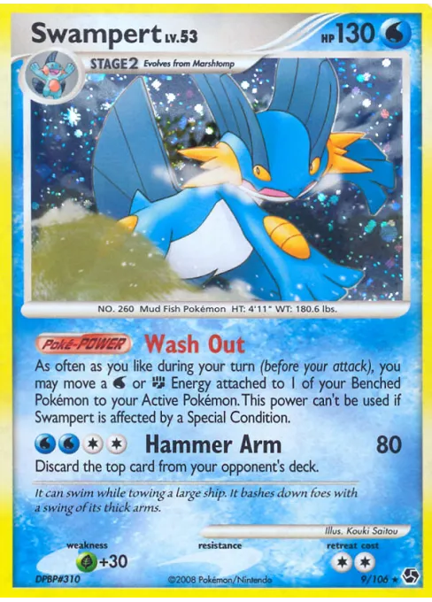 Swampert - Reverse Holo