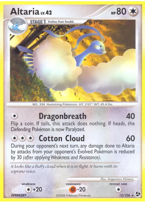 Altaria - Reverse Holo