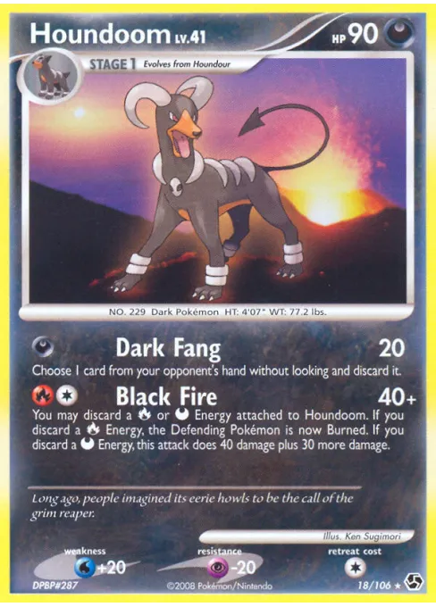 Houndoom - Reverse Holo