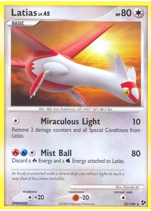 Latias - Reverse Holo