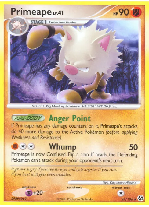 Primeape - Reverse Holo