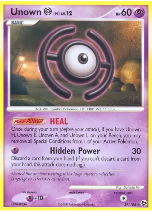 Unown [H] - Reverse Holo