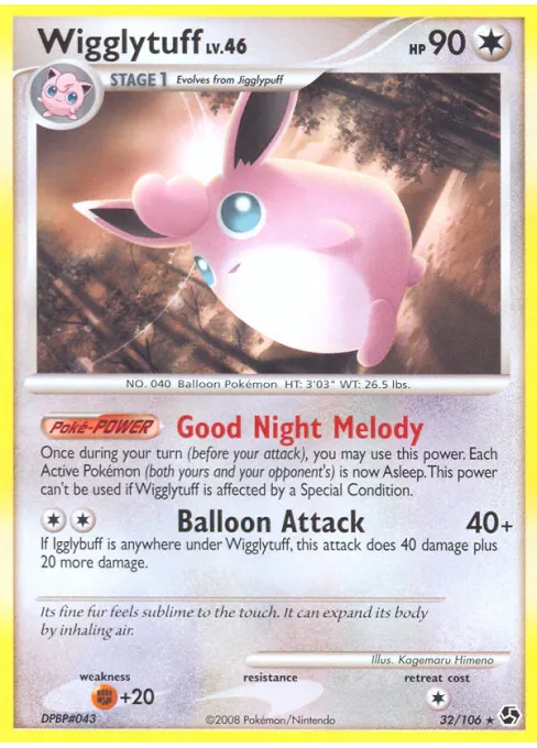 Wigglytuff - Reverse Holo