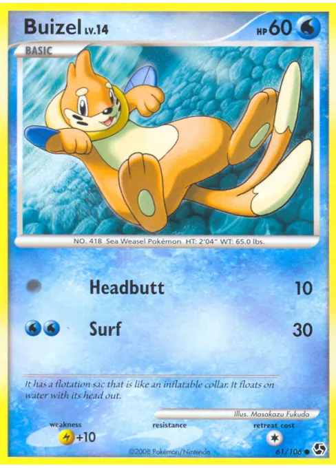 Buizel - Reverse Holo