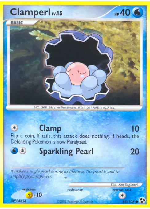 Clamperl - Reverse Holo