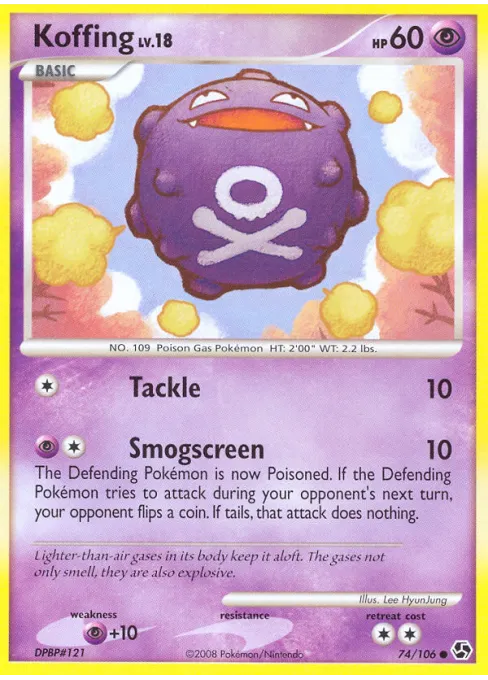 Koffing - Reverse Holo