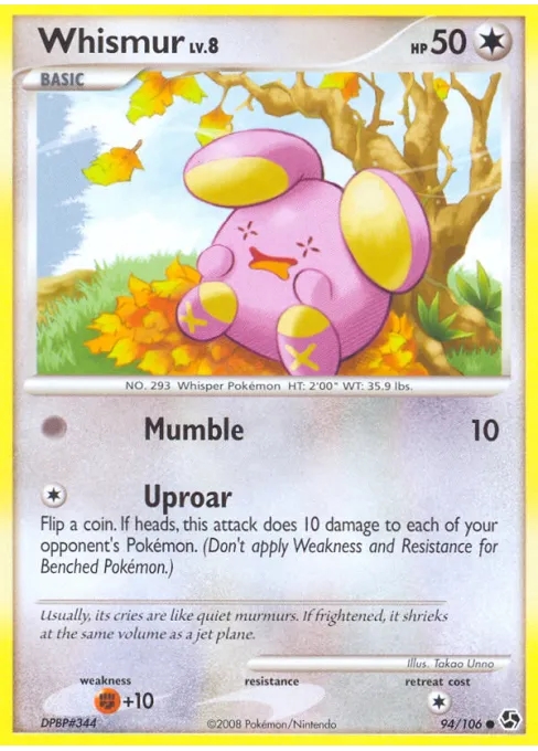 Whismur - Reverse Holo