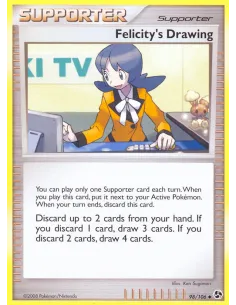 Felicity's Drawing - Reverse Holo