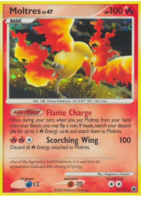 Moltres - Reverse Holo