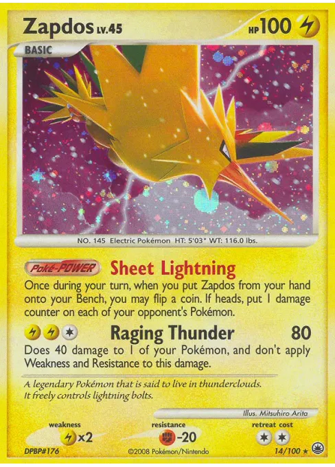 Zapdos - Reverse Holo