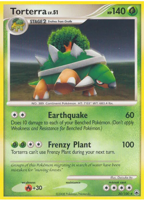 Torterra - Reverse Holo