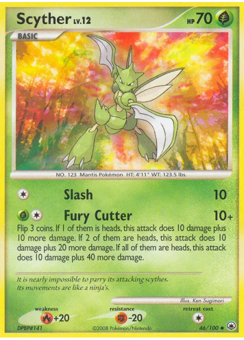 Scyther - Reverse Holo