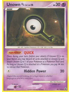 Unown [Q] - Reverse Holo