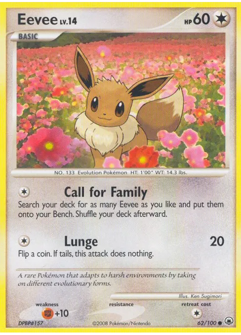 Eevee - Reverse Holo