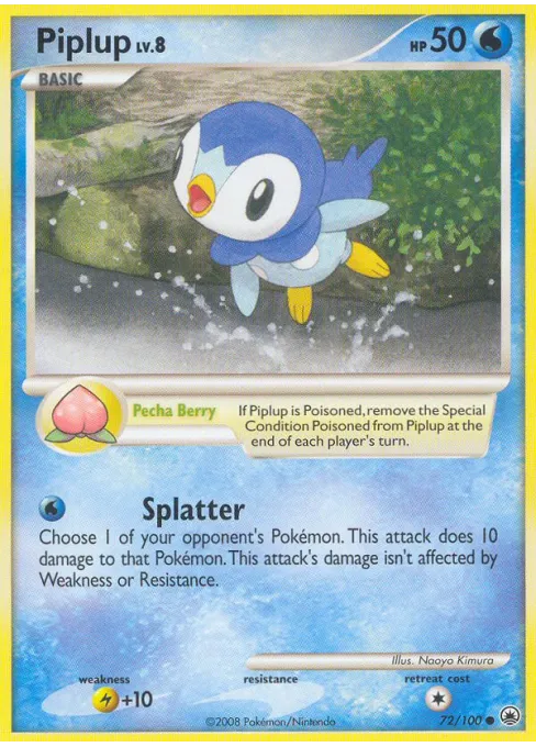 Piplup - Reverse Holo