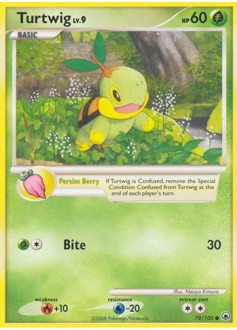 Turtwig - Reverse Holo