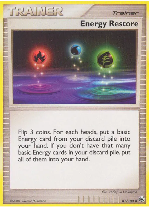 Energy Restore - Reverse Holo
