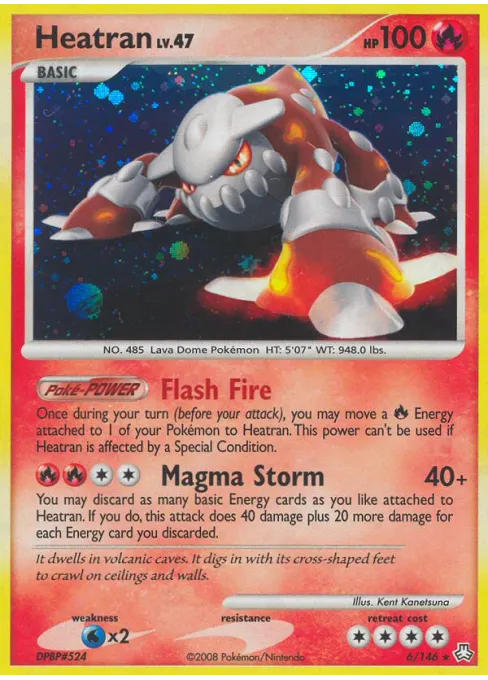 Heatran - Reverse Holo