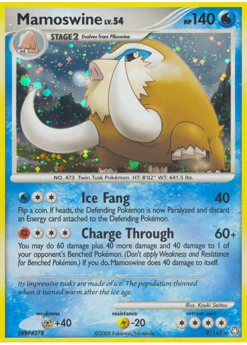 Mamoswine - Reverse Holo