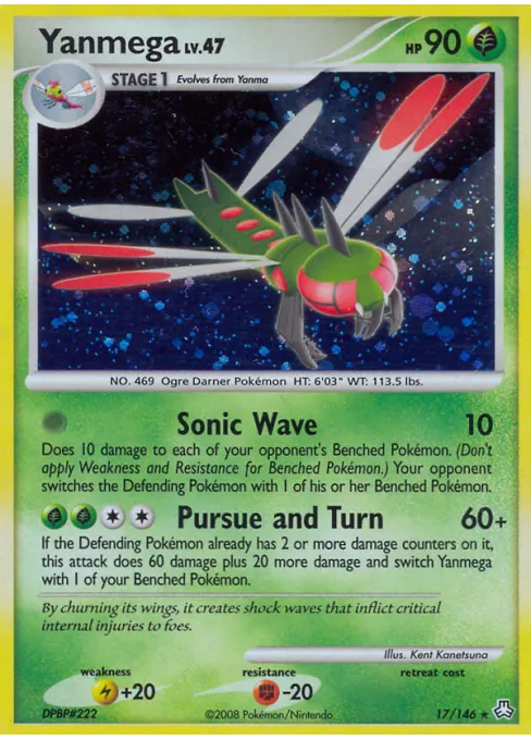 Yanmega - Reverse Holo