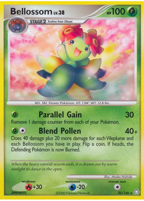 Bellossom - Reverse Holo