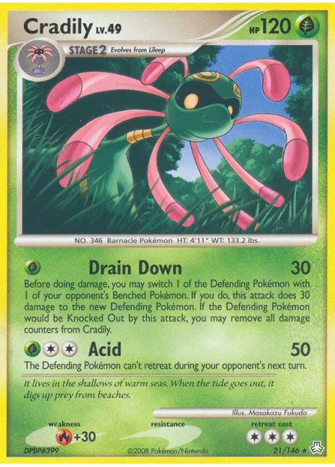 Cradily - Reverse Holo