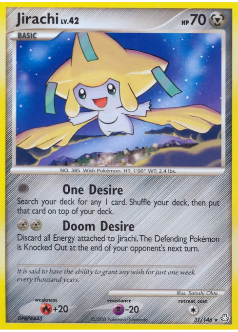 Jirachi - Reverse Holo