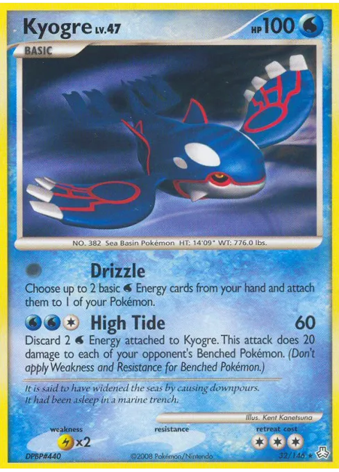 Kyogre - Reverse Holo