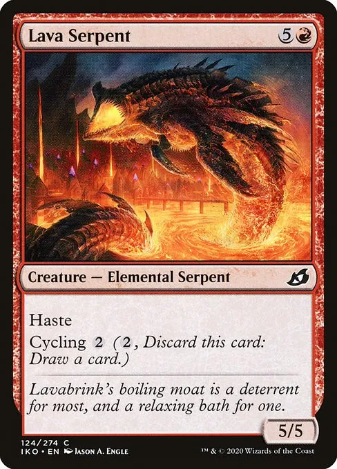Lava Serpent - Foil