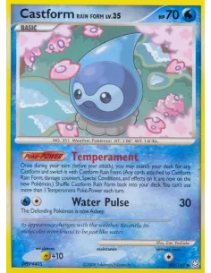 Castform Rain Form - Reverse Holo