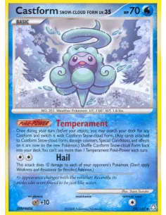 Castform Snow-Cloud Form - Reverse Holo