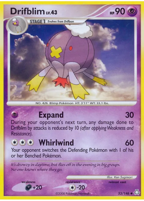 Drifblim - Reverse Holo