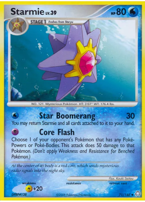 Starmie - Reverse Holo