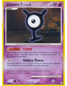 Unown [Y] - Reverse Holo