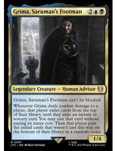Gríma, Saruman's Footman