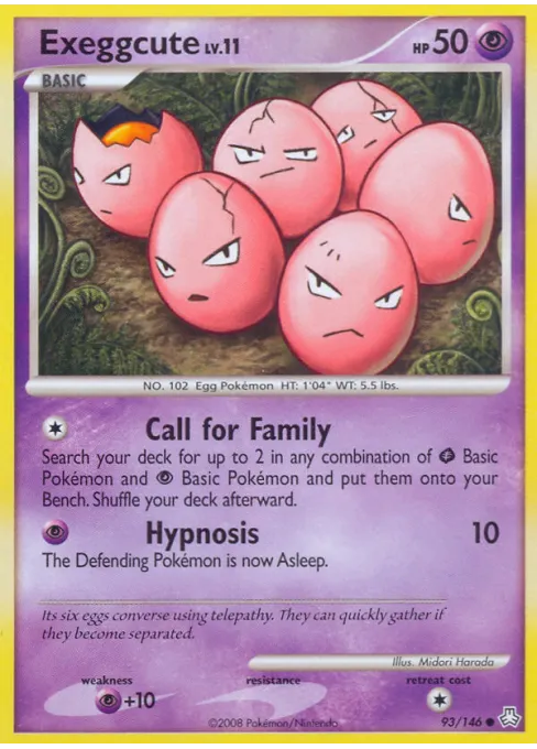 Exeggcute - Reverse Holo